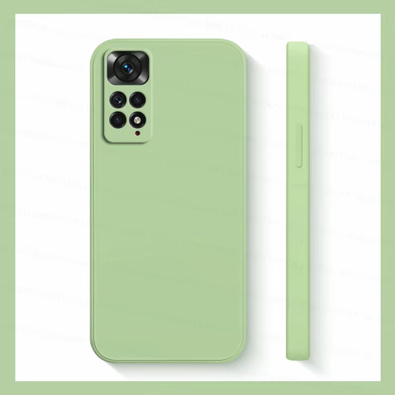 Case for Xiaomi Redmi Note 11S Cases Xiaomi Redmi Note 11S 10 11 12 13 Pro plus 5G Cover Shockproof Liquid Silicone Phone Cover